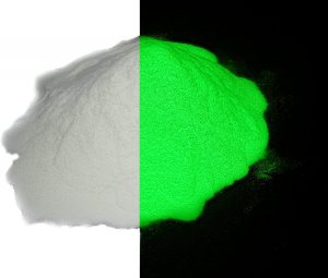 What makes nail polish glow in the dark?
