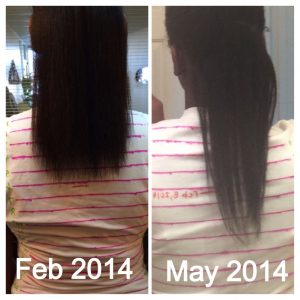 Hairfinity Before & After