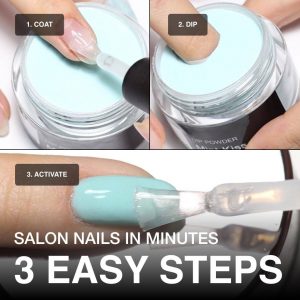 Salon nails in 3 easy steps