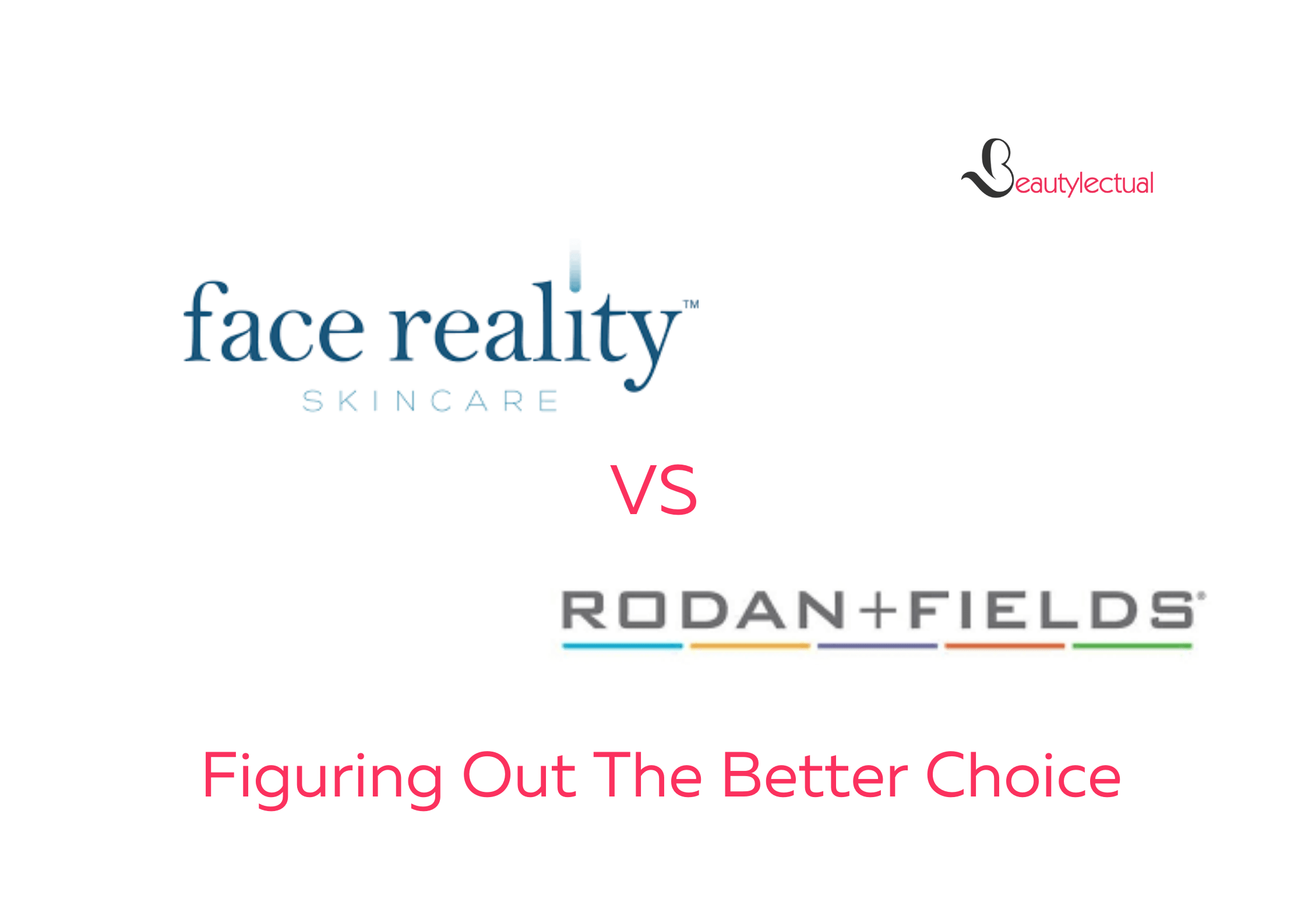 Face Reality Skincare VS Rodan And Fields