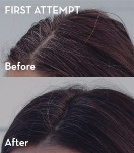 Hairprin Before and After