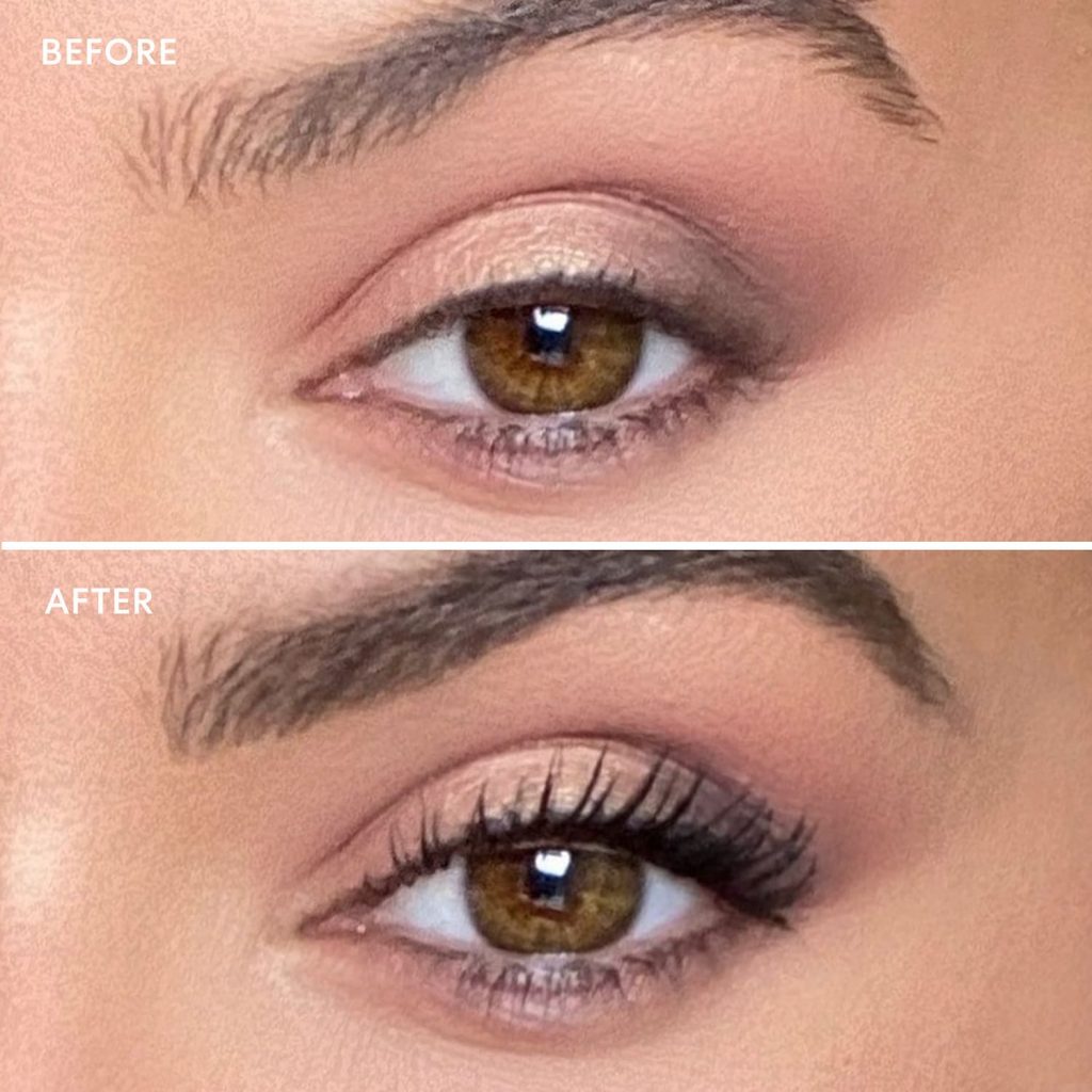 Bare Minerals Mascara Before and After