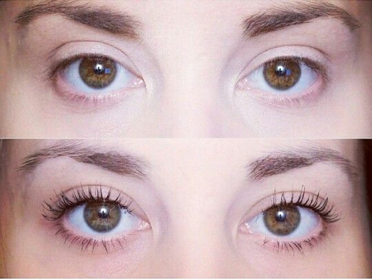 lash perm before and after