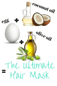 Egg yolk and Coconut Oil 