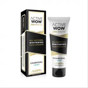 Active Wow Activated Charcoal Whitening Toothpaste