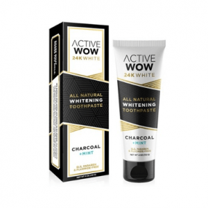 Active Wow Activated Charcoal Whitening Toothpaste