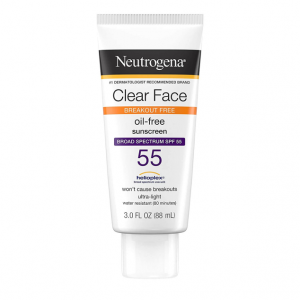 Clear Face Sunscreen Lotion SPF 55