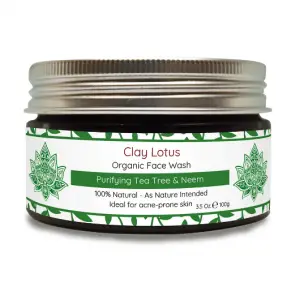 Clay Lotus Organic Face Wash