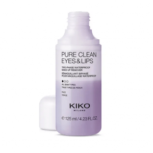 Kiko Milano Pure Clean Eyes & Lips Two-Phase Waterproof Make Up Remover