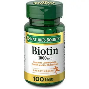 Nature’s Bounty Biotin Supplement