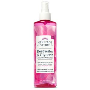 Heritage Store Rosewater & Glycerin Hydrating Facial Mist