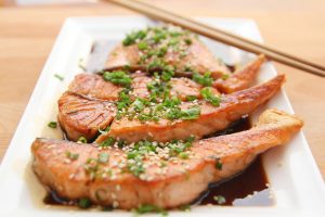 Salmon as diet food during pregnancy